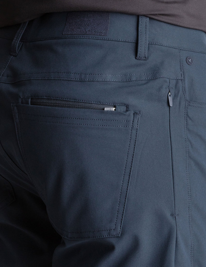 Ghøst 5-Pocket Tech Pants- Navy - Relaxed Fit (The Apollowned)