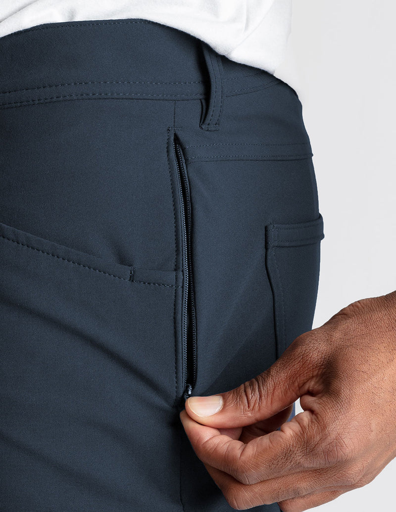 Ghøst 5-Pocket Tech Pants - Navy - Slim Fit (The Apollowned)