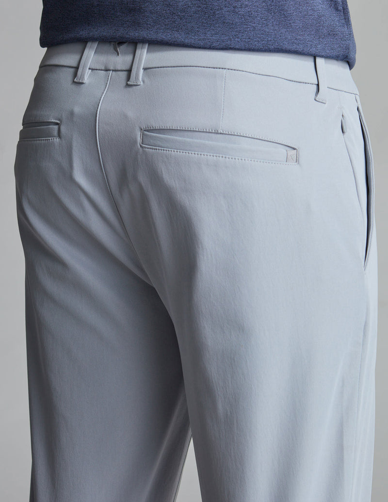 Stretch Khakis - Light Gray - Slim Fit (The Ernie Musks)