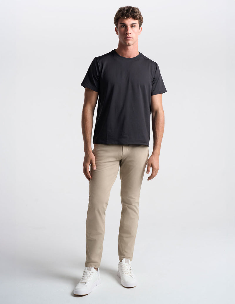Ghøst 5-Pocket Tech Pants - Khaki - Slim Fit (The Theta Waves)
