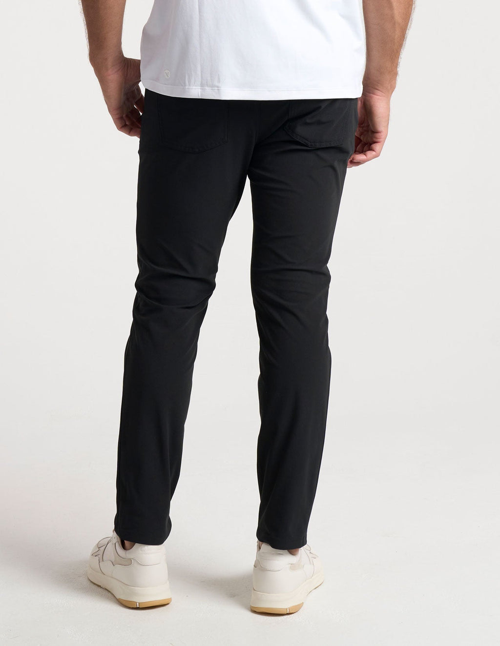 5-Pocket Tech Pants - Black - Slim Fit (Buzzed Gravity)